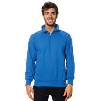Sweatshirts de travail avec zip court Logica ITA503/12-L