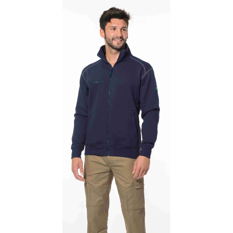 Sweat à Zip Longue de Travail Logica SOGNA1-L