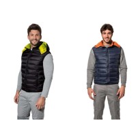 Gilet de travail rembourré avec capuche amovible Logica KART1-L