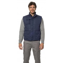 Gilet de travail en microfibre matelassé multipoches Logica SANMARTINO1-L