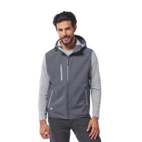 Gilet de travail Soft-Shell avec capuche fixe Logica ATLANTIS1-L