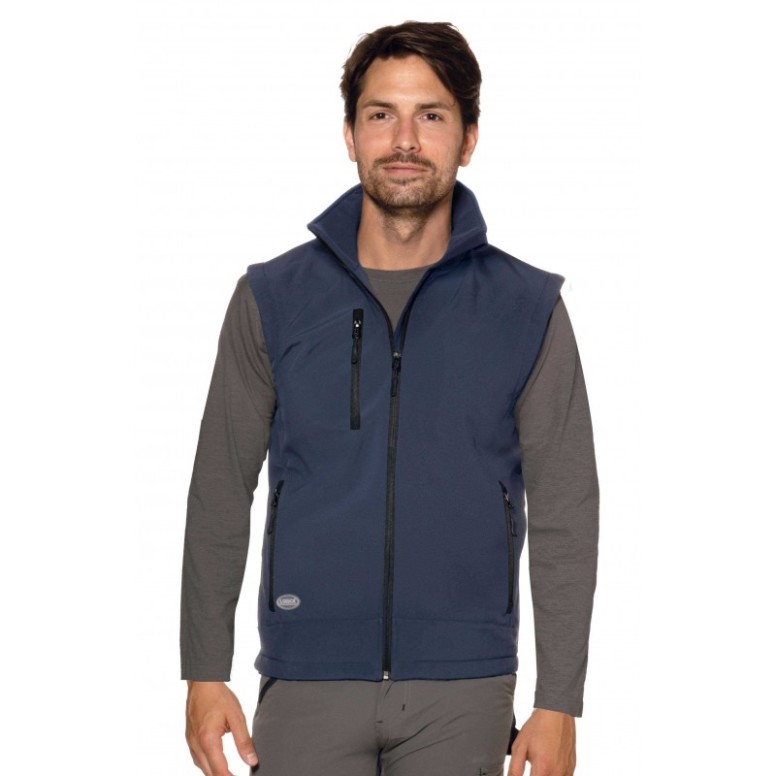 Gilet de travail Soft-Shell Multipoches Logica...