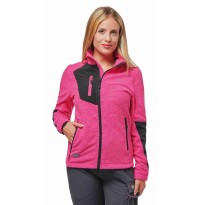 Veste polaire de travail stretch multipoches pour femme...