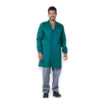 Blouse de travail 100% coton Massaua Logica 9100VERDE-L