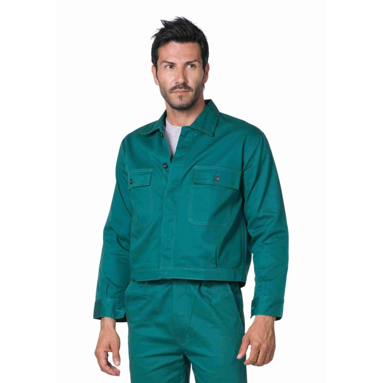 Veste de travail 100 % coton Logica 9045BLU-L