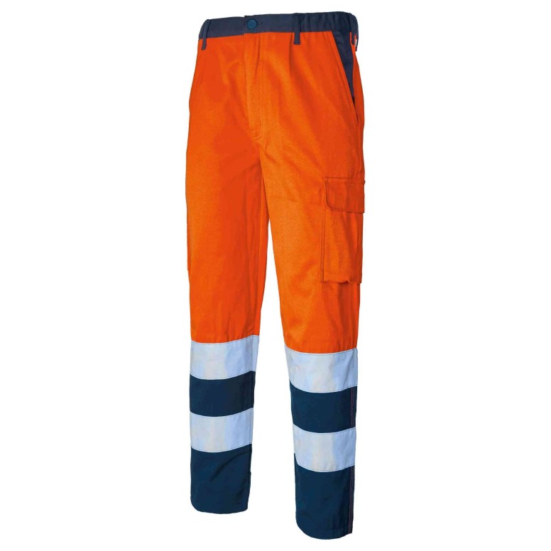Pantalon de travail multipoches haute...
