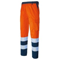 Pantalon de travail multipoches haute visibilité Logica 831PILHV/T-L