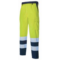 Pantalon de travail haute visibilité multipoches Logica 831HV/G-L