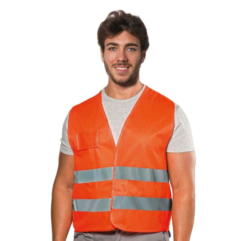 Gilet de travail d'été haute visibilité Logica...