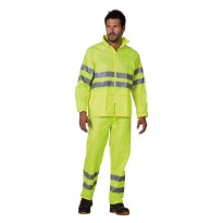 Ensemble de travail haute visibilité imperméable Logica NORAINHV/G-L