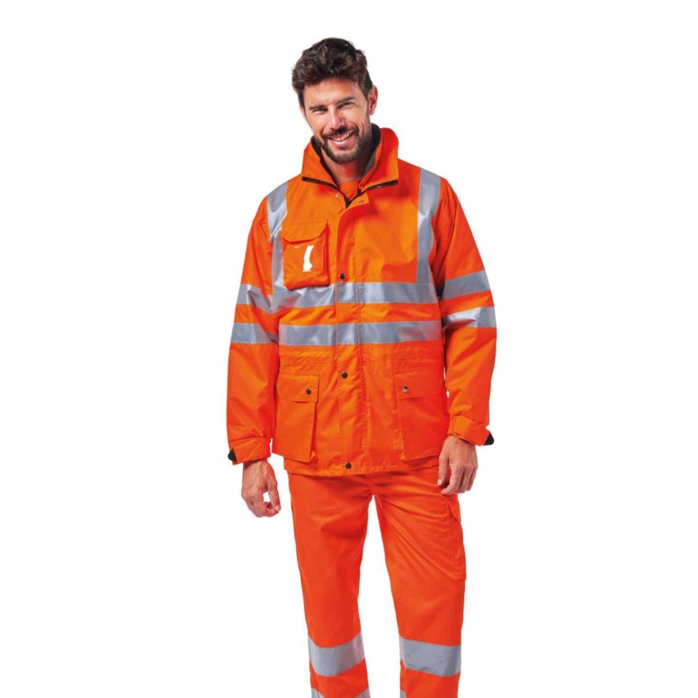 Parka de travail multipoches imperméable...