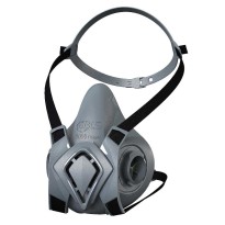 Demi-masque de travail en caoutchouc Logica BLS4000/R