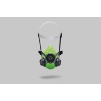 Demi-masque de travail en silicone monofiltre Logica SGE46