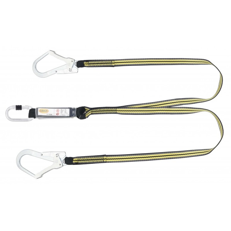 Double cordon de travail anti-chute Logica ABS/3