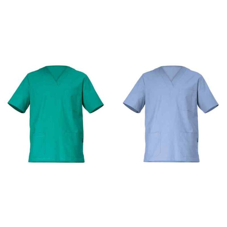 Blouse de Travail Homme 100% Coton Multipoches...