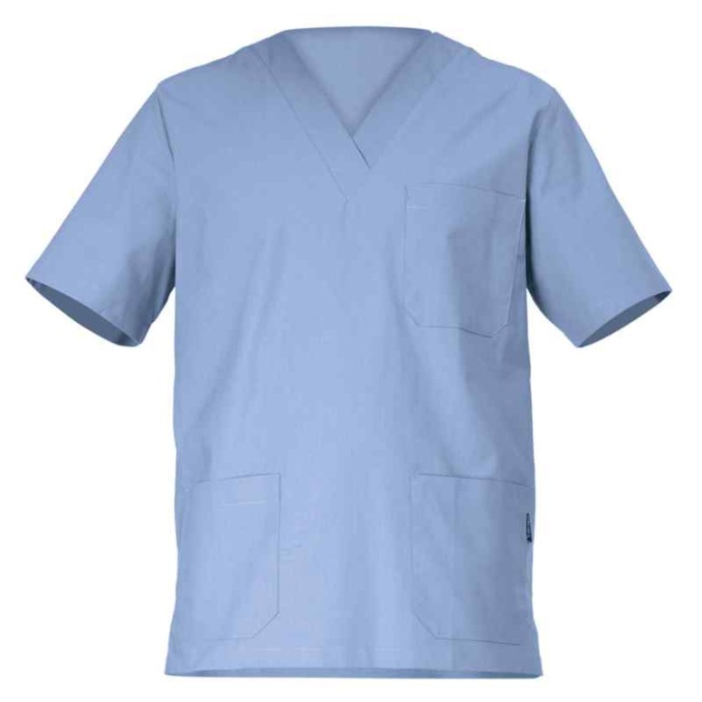 Blouse de Travail Homme 100% Coton Multipoches...