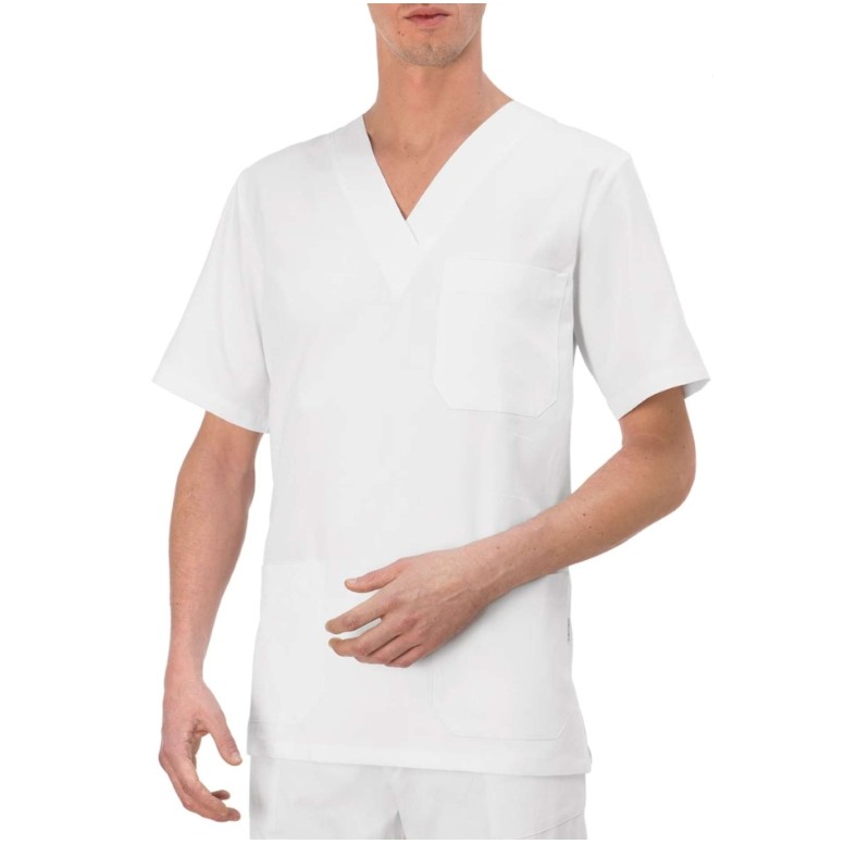 Blouse de Travail Multipoches Antibactérienne...