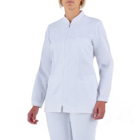 Blouse de travail Giblor's 100% coton Alice avec zip...