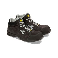 Tous Dehors Chaussures de sécurité Mid-Cut Diadora Flex Mid S3 Src Esd 701.172589 couleur noir Pointure 36