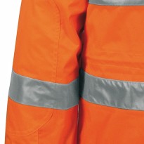 Tous Dehors - Parka de travail Haute visibilité Cofra Protection V024-0-00 taille 46 couleur orange