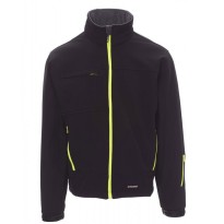 Tous Dehors - Veste Softshell Multipoches Ergonomique Bicouleur Storm - Payper AY 7237 taille 4xl couleur bleu marine bleu royal