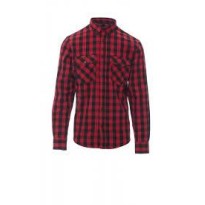 Tous Dehors - Chemise écossaise de travail Labrador - Payper - taille XL Rouge-noir