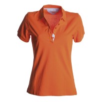 Tous Dehors - Polo manches courtes 100% Coton Glamour - Payper AY 7413 - taille XL Rose