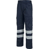 Tous Dehors - Pantalon de travail Haute visibilité - B1407 workteam taille 46 couleur bleu