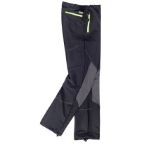 Tous Dehors - Pantalon Workshell Stretch avec tissu Rip Stop - Workteam taille 2xl couleur marron noir