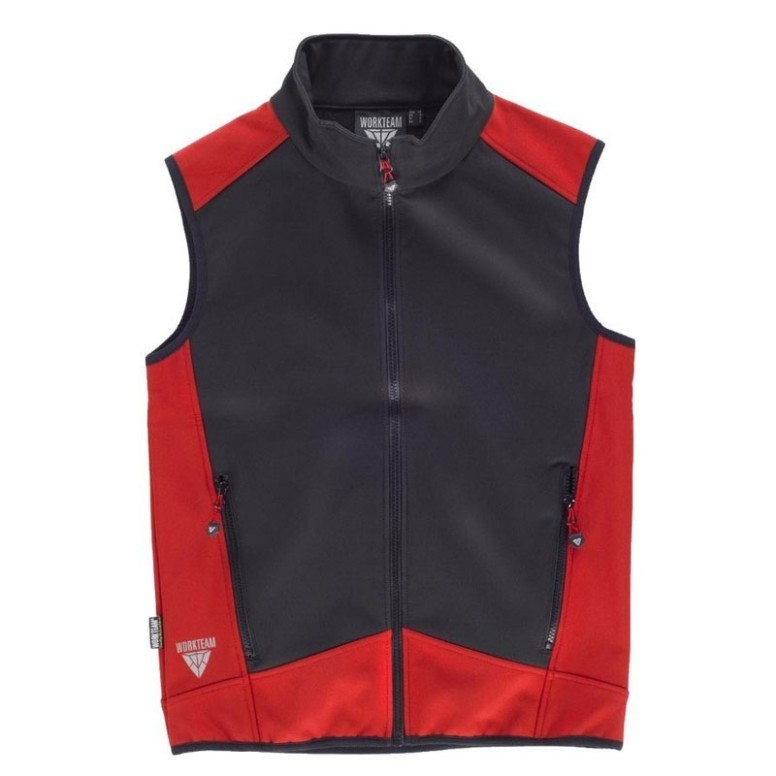 Tous Dehors - Workshell waistcoat col montant...