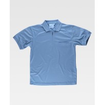 Tous Dehors - Polo de travail Workdry manches courtes S6510 - Workteam taille L couleur blanc