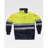 Tous Dehors - Sweatshirt de travail Col montant Haute... 2