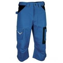 Tous Dehors - Pantalon de travail Cofra Multipoches Belfast 100% Coton Canvas V058-0-00A taille 50 couleur marine
