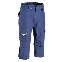 Tous Dehors - Pantalon de travail Cofra Multipoches Belfast 100% Coton Canvas V058-0-00A taille 50 couleur marine