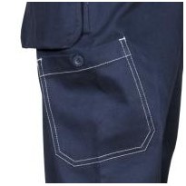 Tous Dehors - Pantalon de travail Multipoches Cofra Zimbabwe 100% Coton V359-0-01 taille 58 couleur anthracite gris