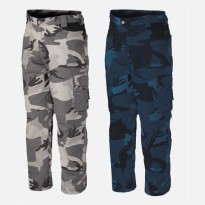Tous Dehors - Pantalon ISSA LINE Camouflage 8029N été Léger taille 2xl couleur bleu