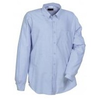 Tous Dehors - Chemise de travail Cofra Witshire 100% Coton V147-0-02 taille 2XL couleur céleste