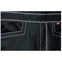 Tous Dehors - Cotte Salopette de travail Stretch Multipoches Cofra Redonda V488-0-02 taille 50 anthracite-noir-anthracite