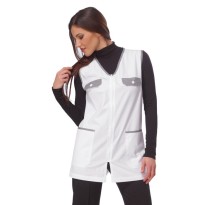 Tous Dehors - Blouse pour femme Melany avec zip Horeca... 2