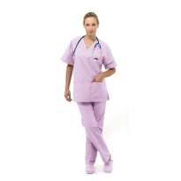 Tous Dehors - Tunique unisex 100% coton Summer Dr.bleue Siggi - 04CS0462/00-0014 taille 48 couleur blanc