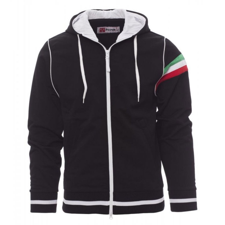 Tous Dehors-Sweatshirt zippé avec coutures...
