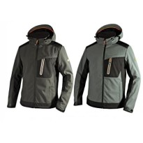 Tous Dehors - Veste de travail Softshell Diadora Tech Carbon 702.175946 couleur gris foncé taille 3XL