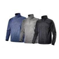 Tous Dehors - Micropolaire de travail Diadora demi-zip - Gripen 702.158540 couleur bleu foncé taille 2XL