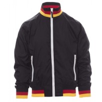 Tous Dehors -Veste avec intérieur Doublure et col Italie Country United - Payper AY 7265 taille M bleu marine/italia