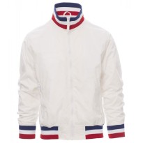 Tous Dehors -Veste avec intérieur Doublure et col Italie Country United - Payper AY 7265 taille M bleu marine/italia