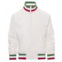 Tous Dehors -Veste avec intérieur Doublure et col Italie Country United - Payper AY 7265 taille M bleu marine/italia