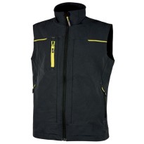 Tous Dehors - Gilet de travail Multipoches Stretch U-Power Saturn PE181BC couleur charbon noir taille m
