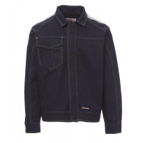 Tous Dehors -Blouson Modèle Jeans avec détails réfléchissants Safe - Payper taille 4XL bleu marine