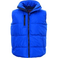 Tous Dehors -Gilet de travail Multipoches 100% Polyester Daytona - Payper AY 7145 taille M noir/jaune