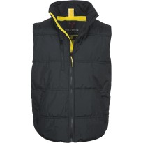 Tous Dehors -Gilet de travail Multipoches 100% Polyester Daytona - Payper AY 7145 taille M noir/jaune